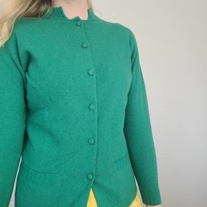 🌻Vintage 1940s - 1950s lambswool cardigan🌻